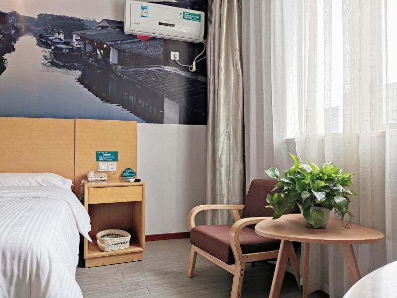 Greentree Inn Jiangsu Suzhou International Film City South Jinshan Road Express Hotel Экстерьер фото