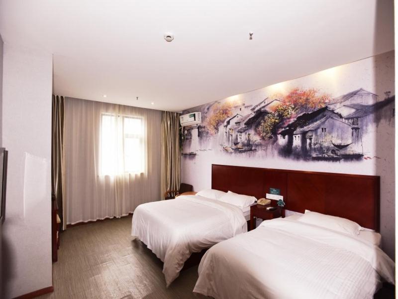 Greentree Inn Jiangsu Suzhou International Film City South Jinshan Road Express Hotel Экстерьер фото