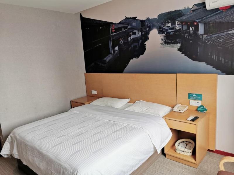Greentree Inn Jiangsu Suzhou International Film City South Jinshan Road Express Hotel Экстерьер фото