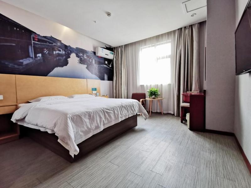 Greentree Inn Jiangsu Suzhou International Film City South Jinshan Road Express Hotel Экстерьер фото